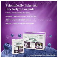 Electral Blackcurrant Blast Sachet 4.4Gm